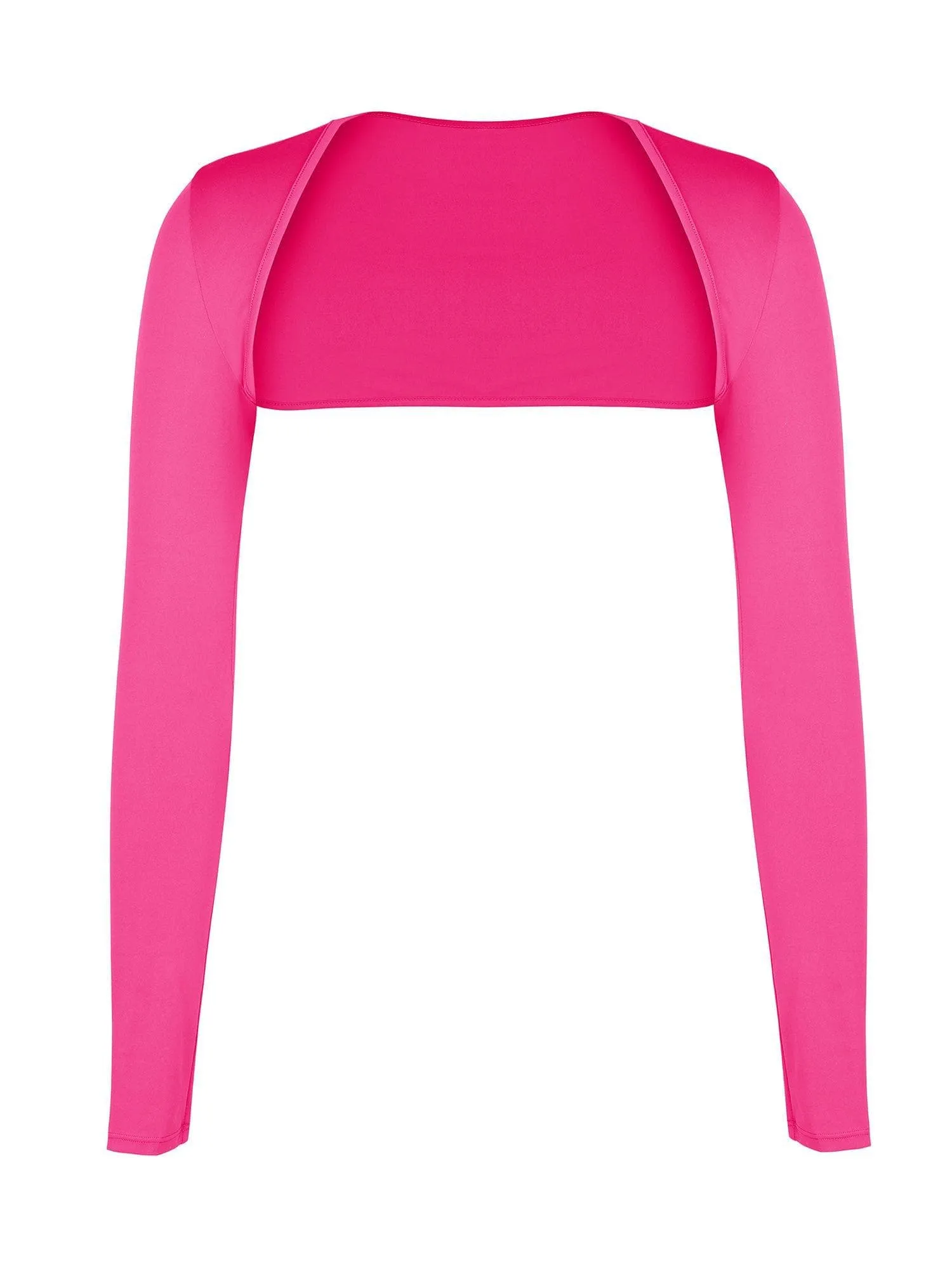 Flexible Knit Bluetag Cooling Long Sleeve Shrug