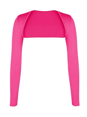 Bluetag Cooling Long Sleeve Shrug Sun Protection Fabric CrewNeck