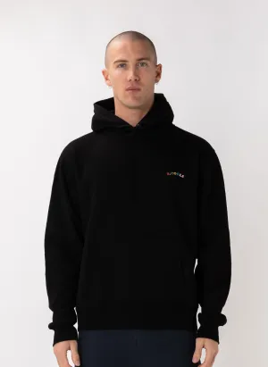 B.Nostalgic Hood Sweatshirt Black