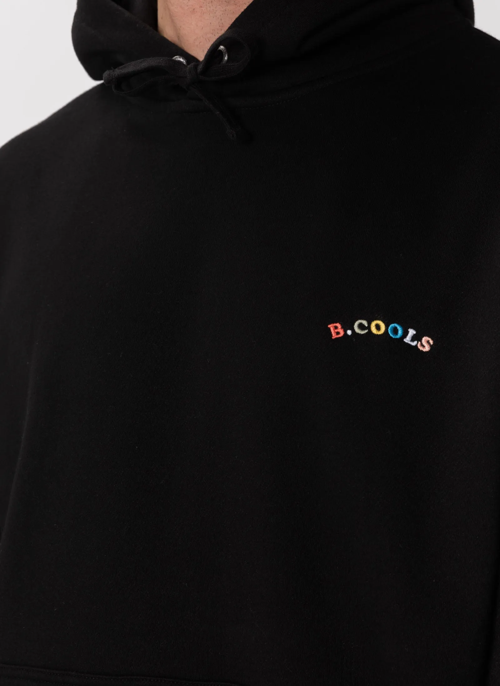 B.Nostalgic Hood Sweatshirt Black