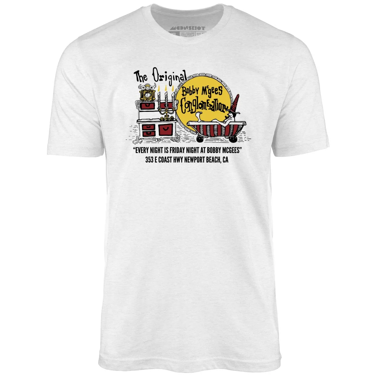 Bobby McGee's - Newport Beach, CA - Vintage Restaurant - Unisex T-Shirt