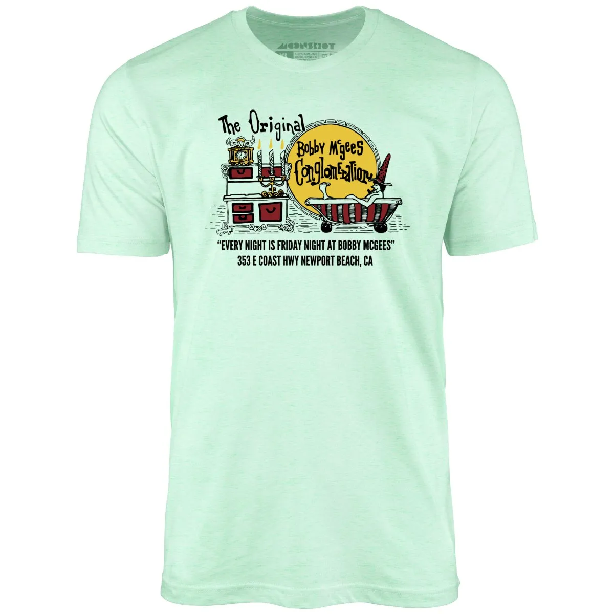 Bobby McGee's - Newport Beach, CA - Vintage Restaurant - Unisex T-Shirt