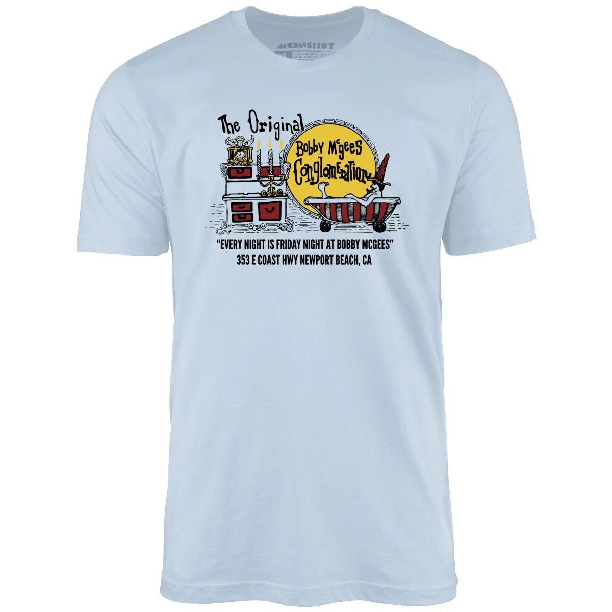 Bobby McGee's - Newport Beach, CA - Vintage Restaurant - Unisex T-Shirt