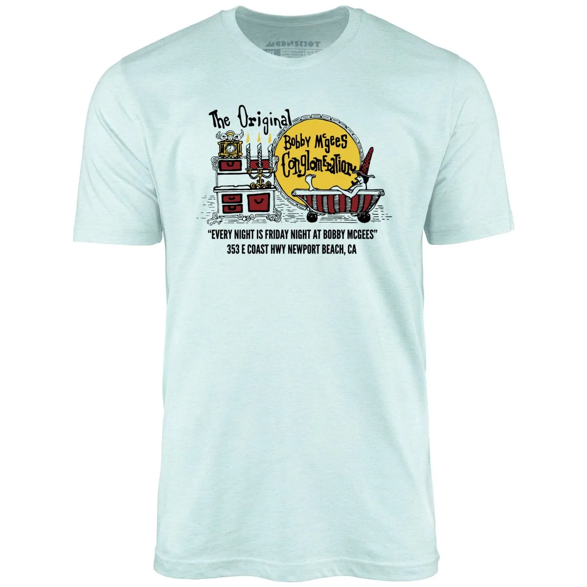 Bobby McGee's - Newport Beach, CA - Vintage Restaurant - Unisex T-Shirt