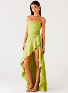 FoldablePackaging Bodie Maxi Dress - Lime