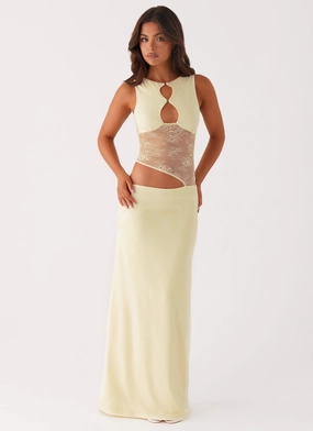 Prophecy Maxi Dress - Yellow Quick Look