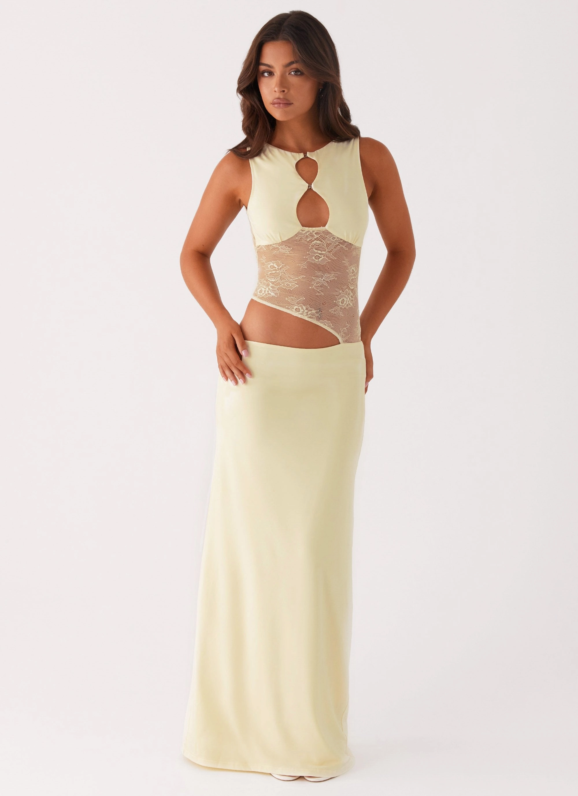 Prophecy Maxi Dress - Yellow Quick Look