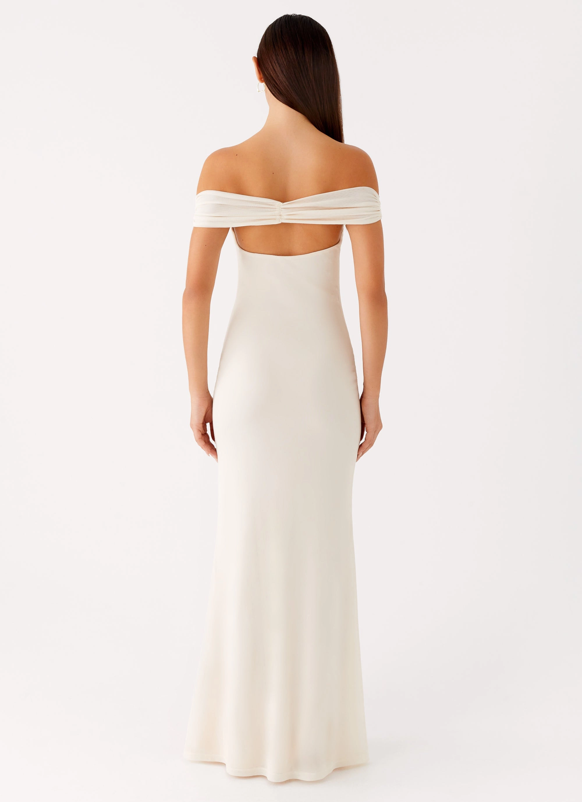 Blush Glow Madeira Maxi Dress - Ivory