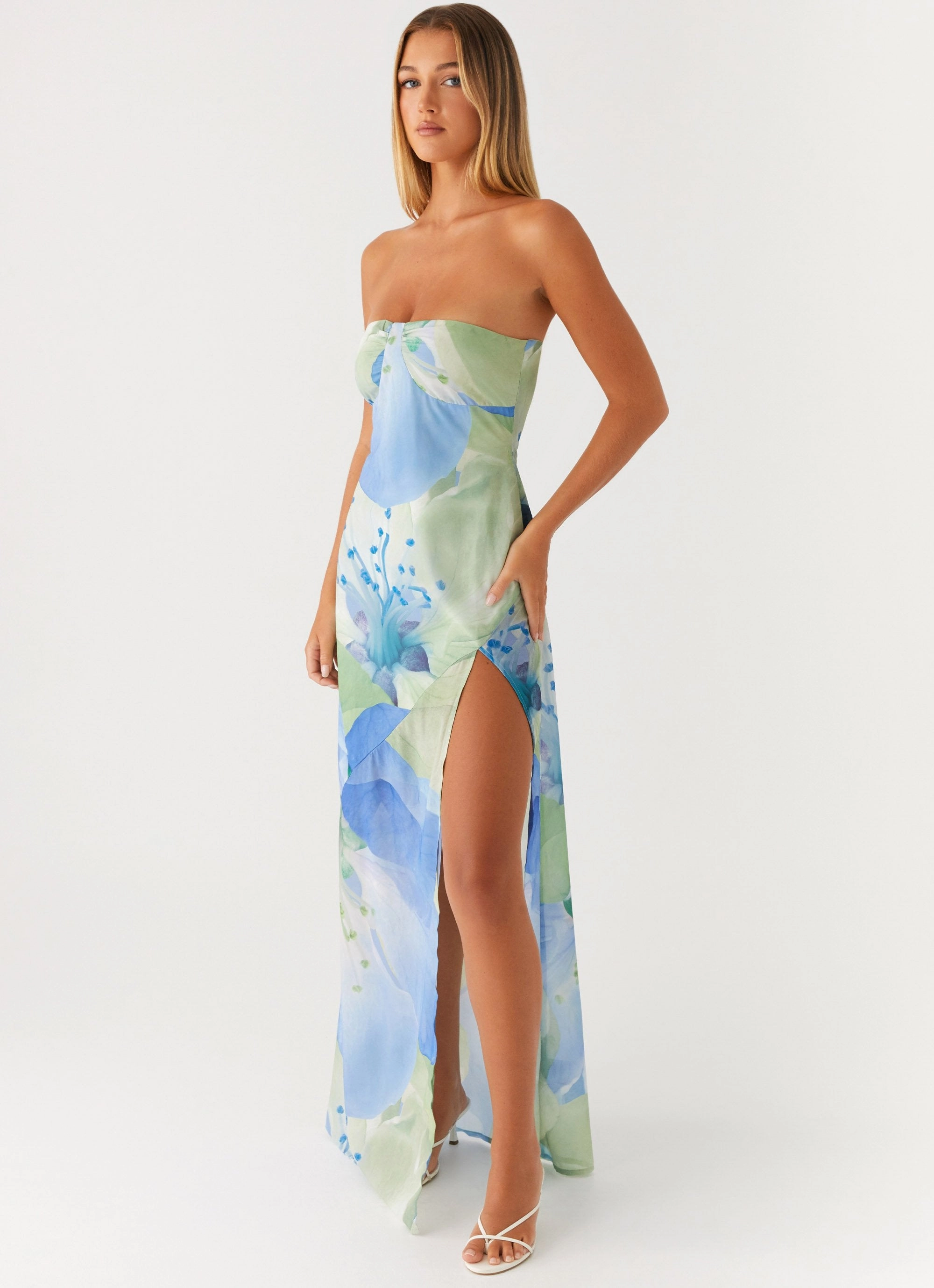 Lawson Maxi Dress - Flower Print Floral Comfort
