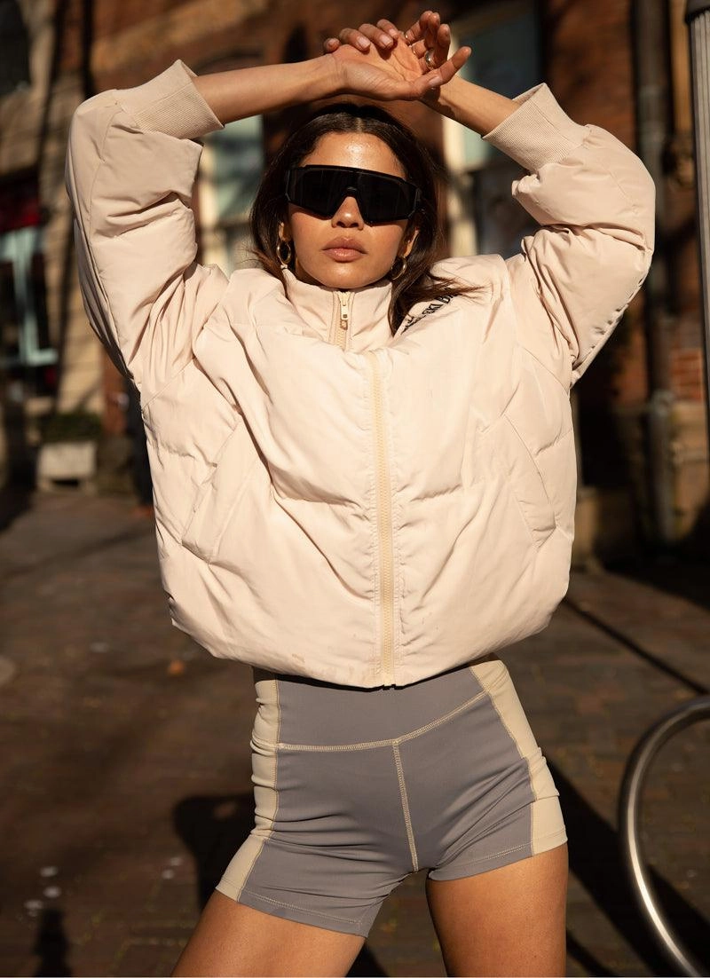 Wide-leg cut Performance Design Ski Resort Cycle Shorts - Charcoal Contrast