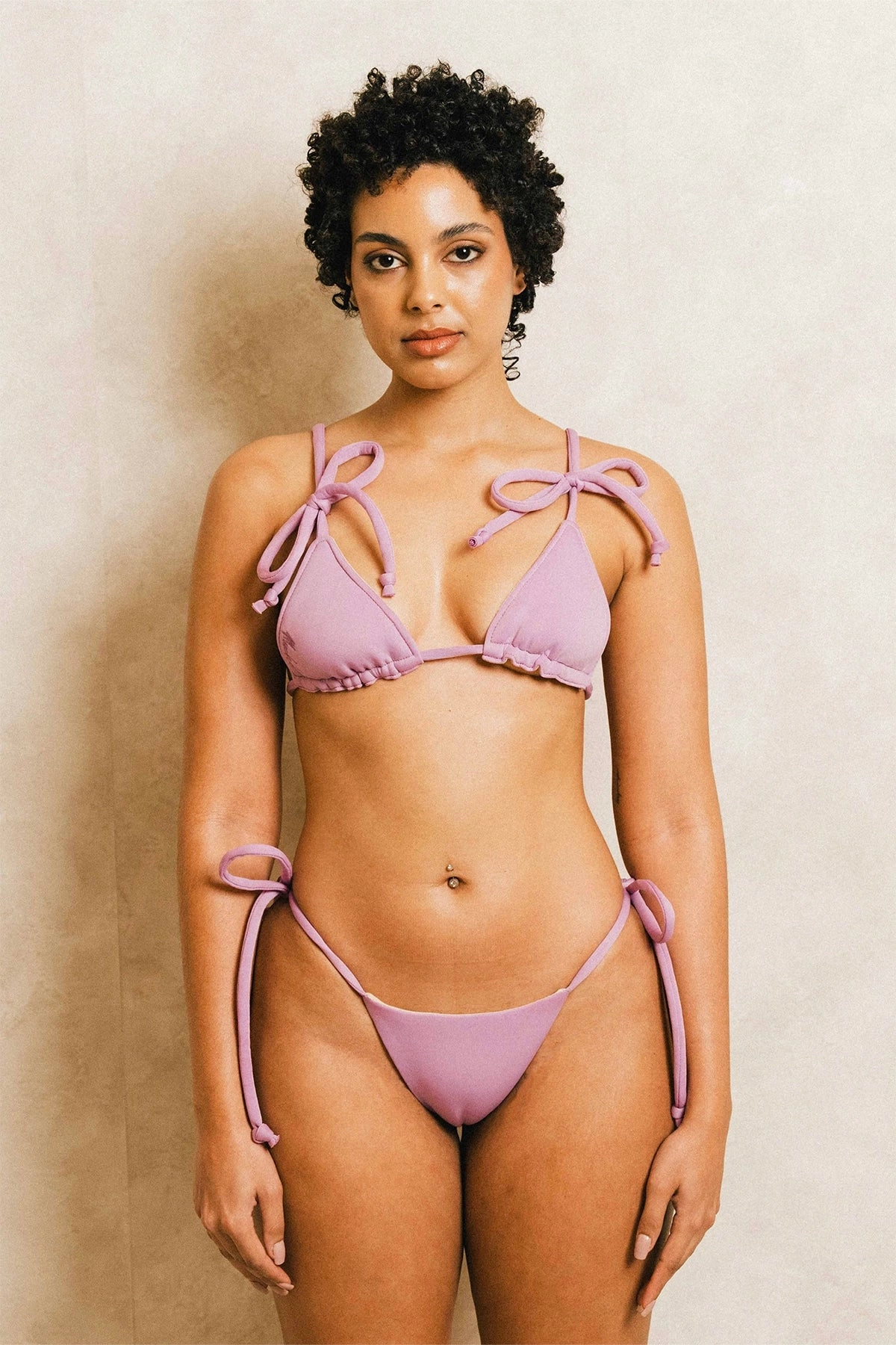 Recycled Material Blend Boni Bikini Top