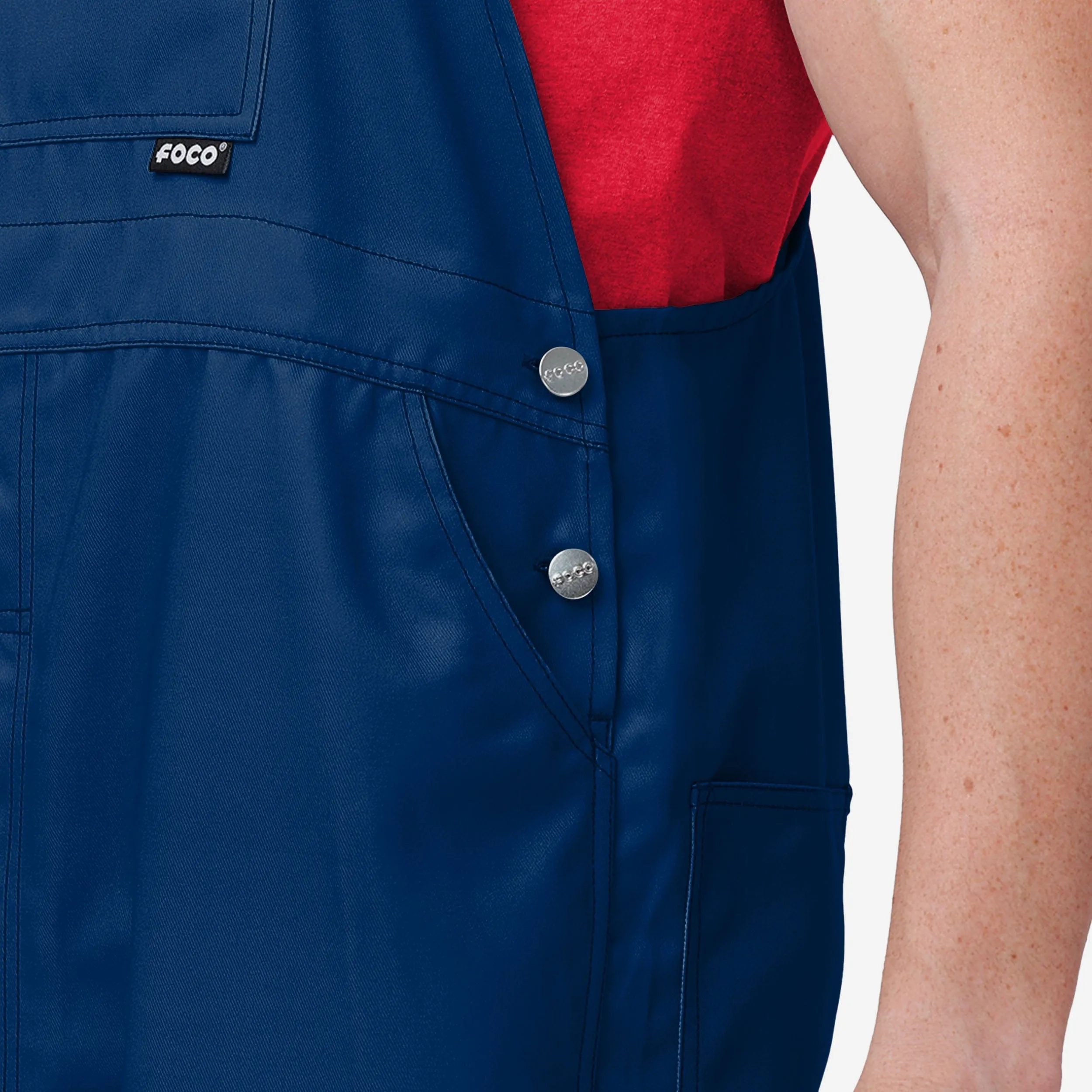 Boston Red Sox Mens Big Logo Bib Overalls