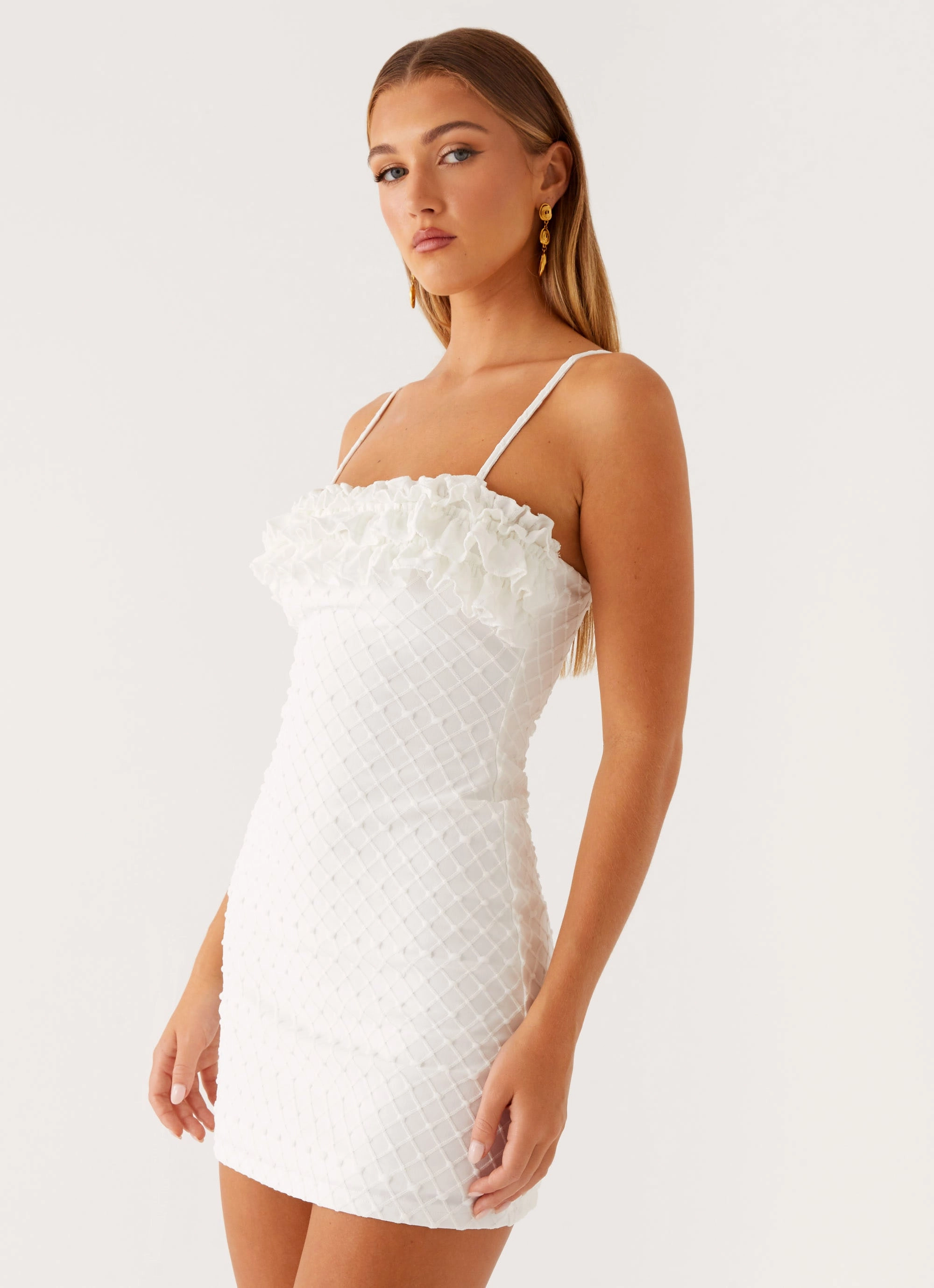 Travel-Style Trendy Fit Bowden Mini Dress - Ivory