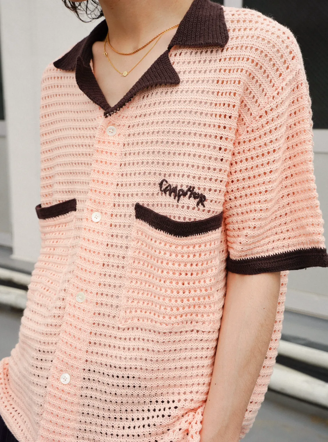 bowling knitting h/s shirts