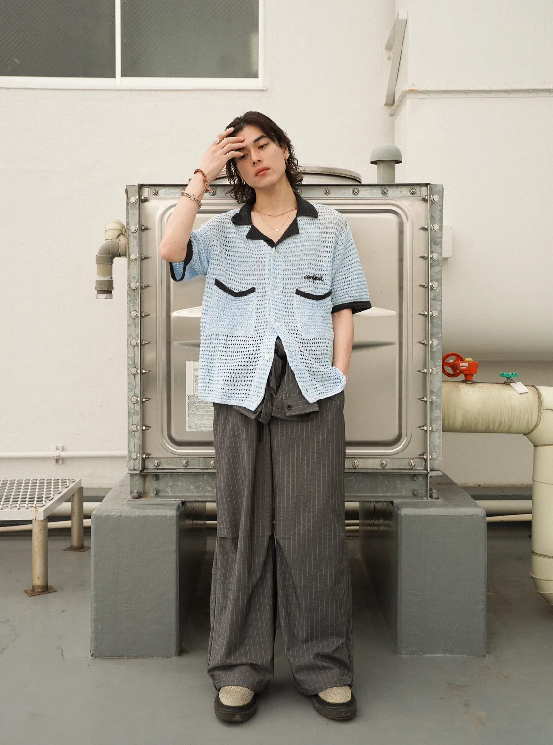 bowling knitting h/s shirts