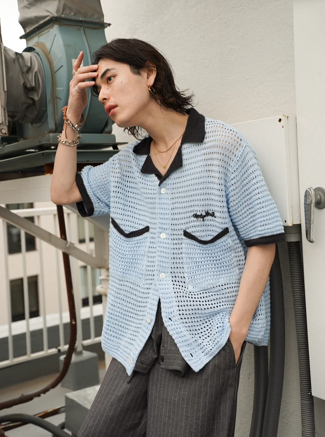 bowling knitting h/s shirts