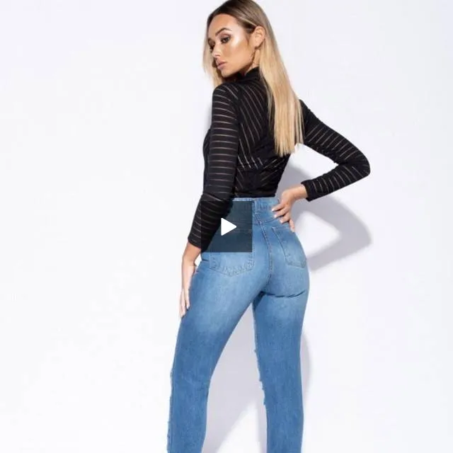 BOYFRIEND HIGH WAISTED JEANS