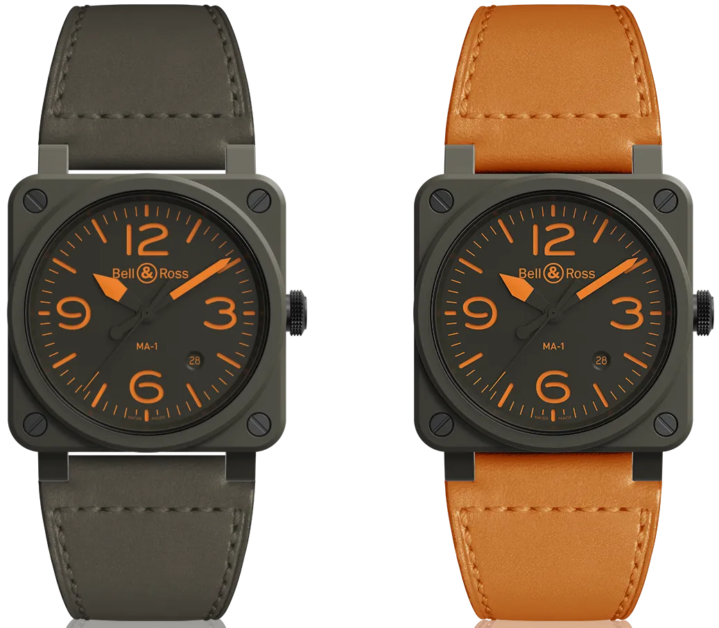 BR Watch BR 3 92 MA-1 Limited Edition D