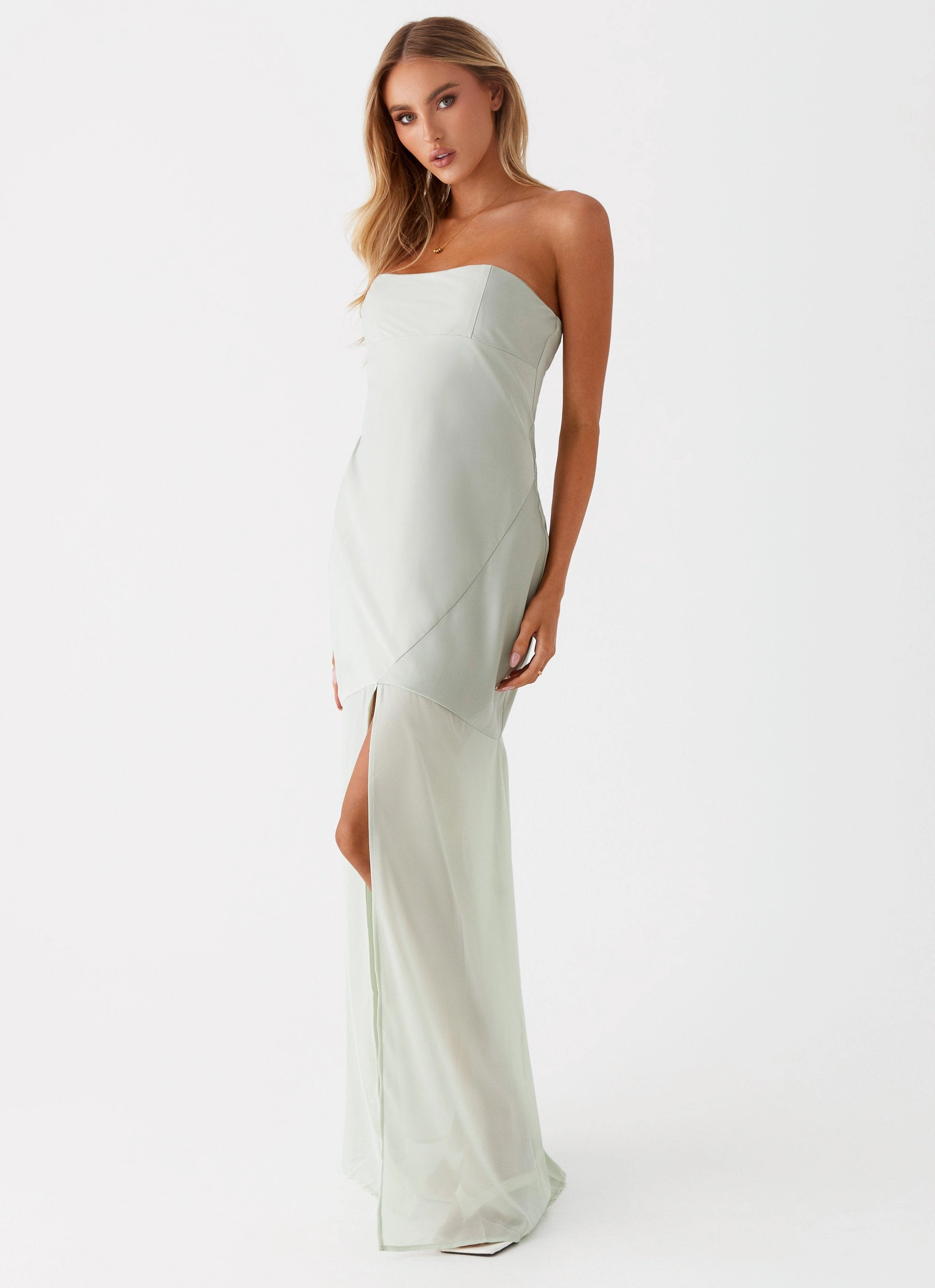 Summer Wardrobe Brea Maxi Dress - Sage