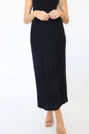 WrinkleResistantFinish Soft Cotton Blend Creative Energy Midi Skirt (FINAL SALE)