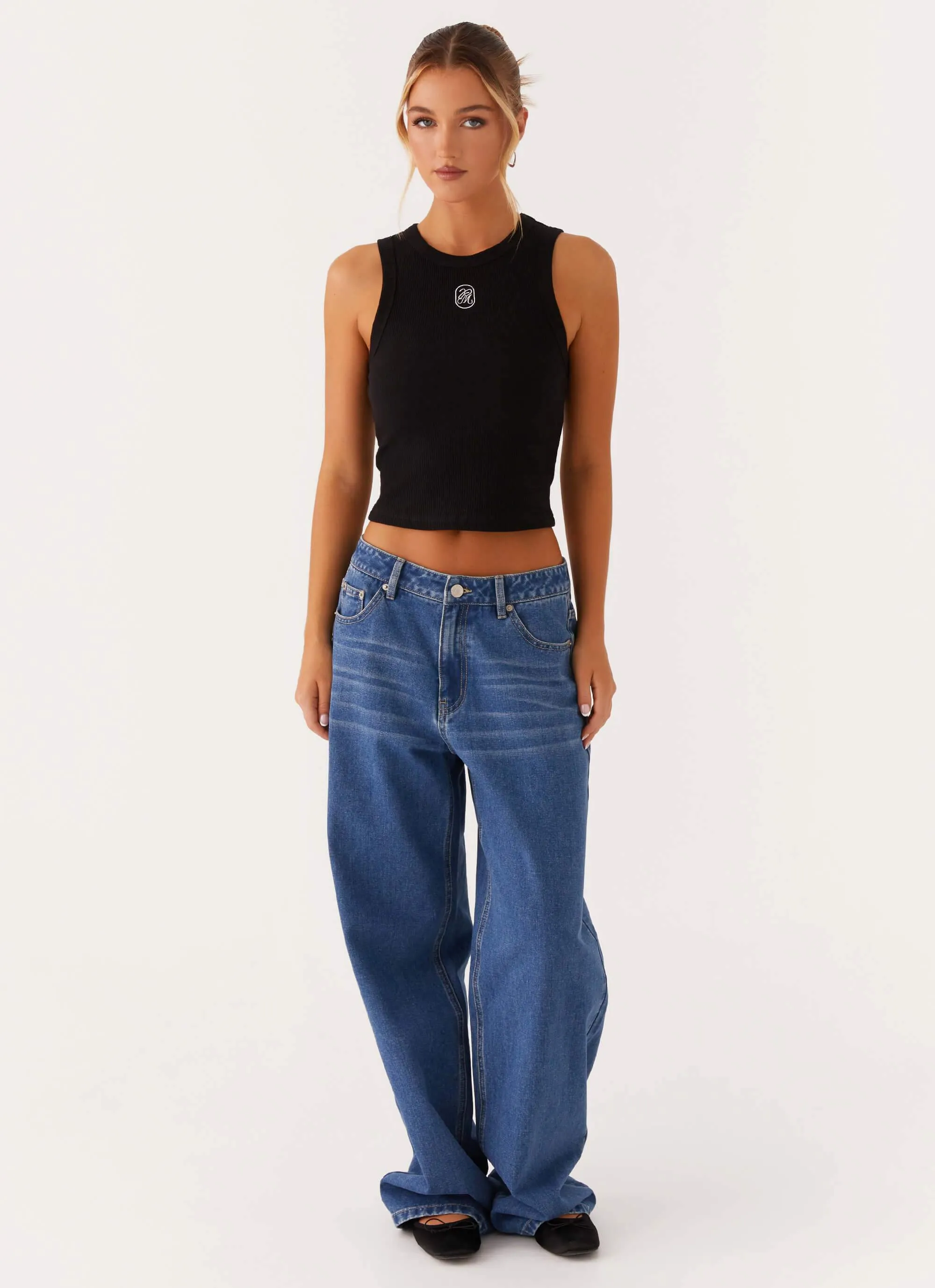 BambooBlend Veda Tank Top - Black