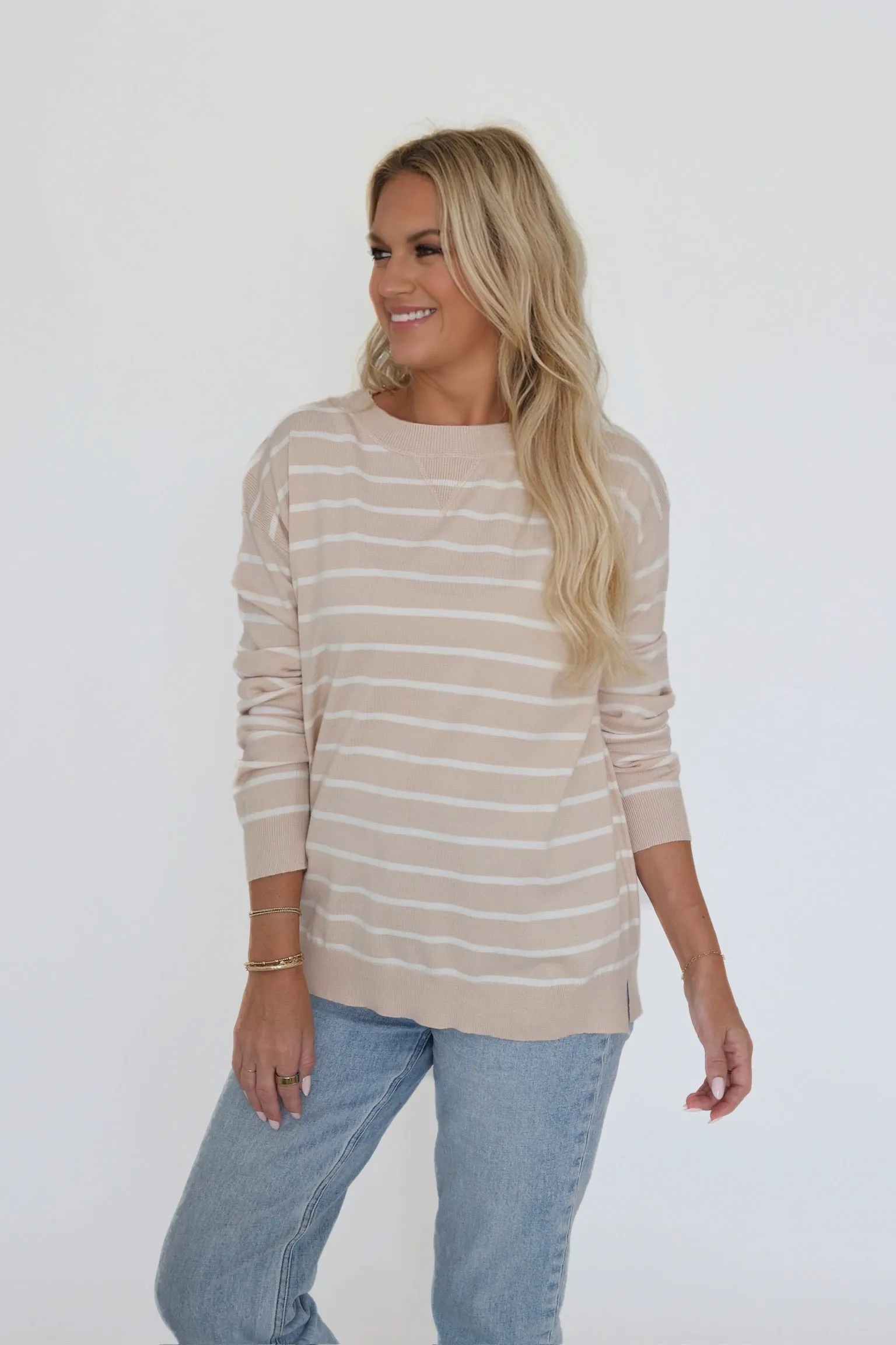 The Everyday Pullover Sweater EcoFriendly Dye Wrinkle Free Weave