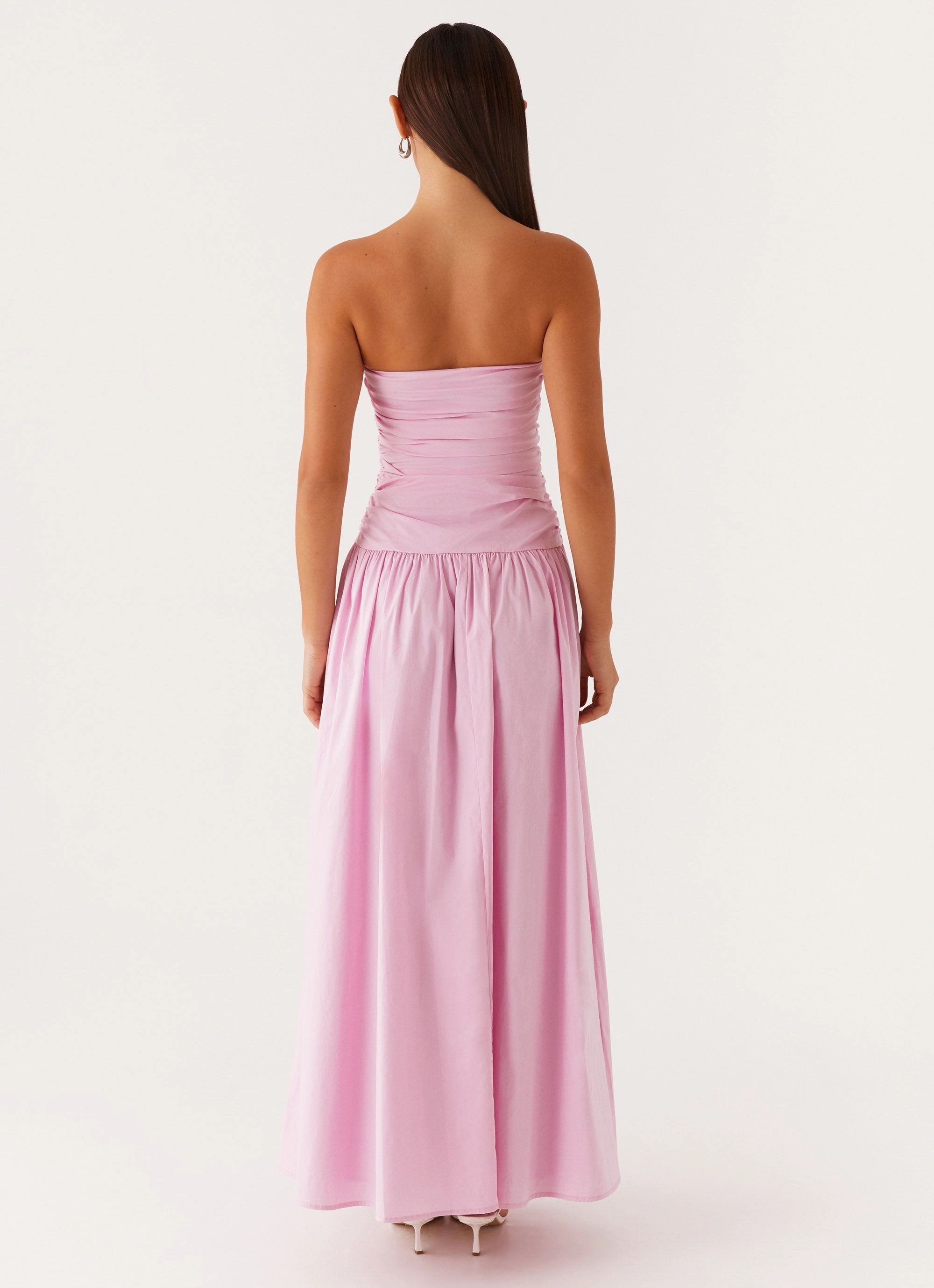 Daily Wear Breezy Mood Carmel Maxi Dress - Pink