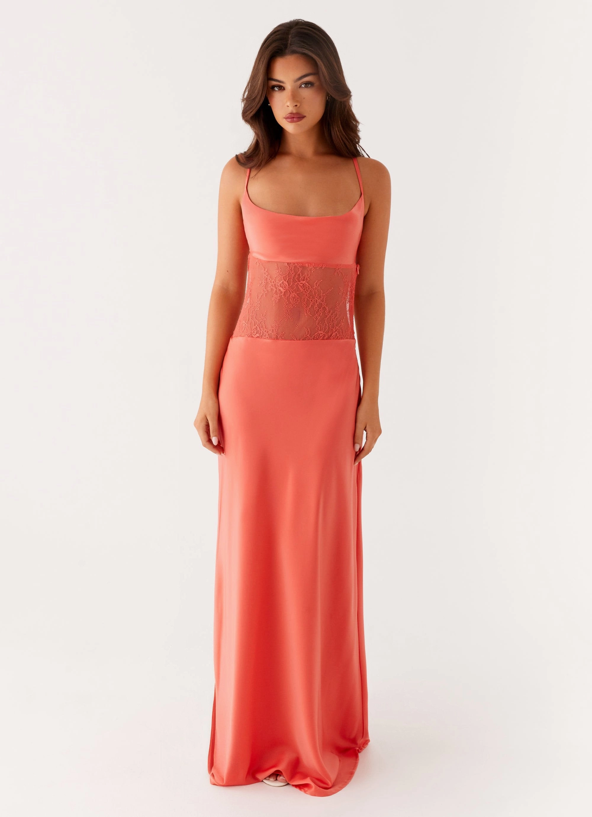 Effortless Layering Earth Colors Shae Maxi Dress - Tangerine