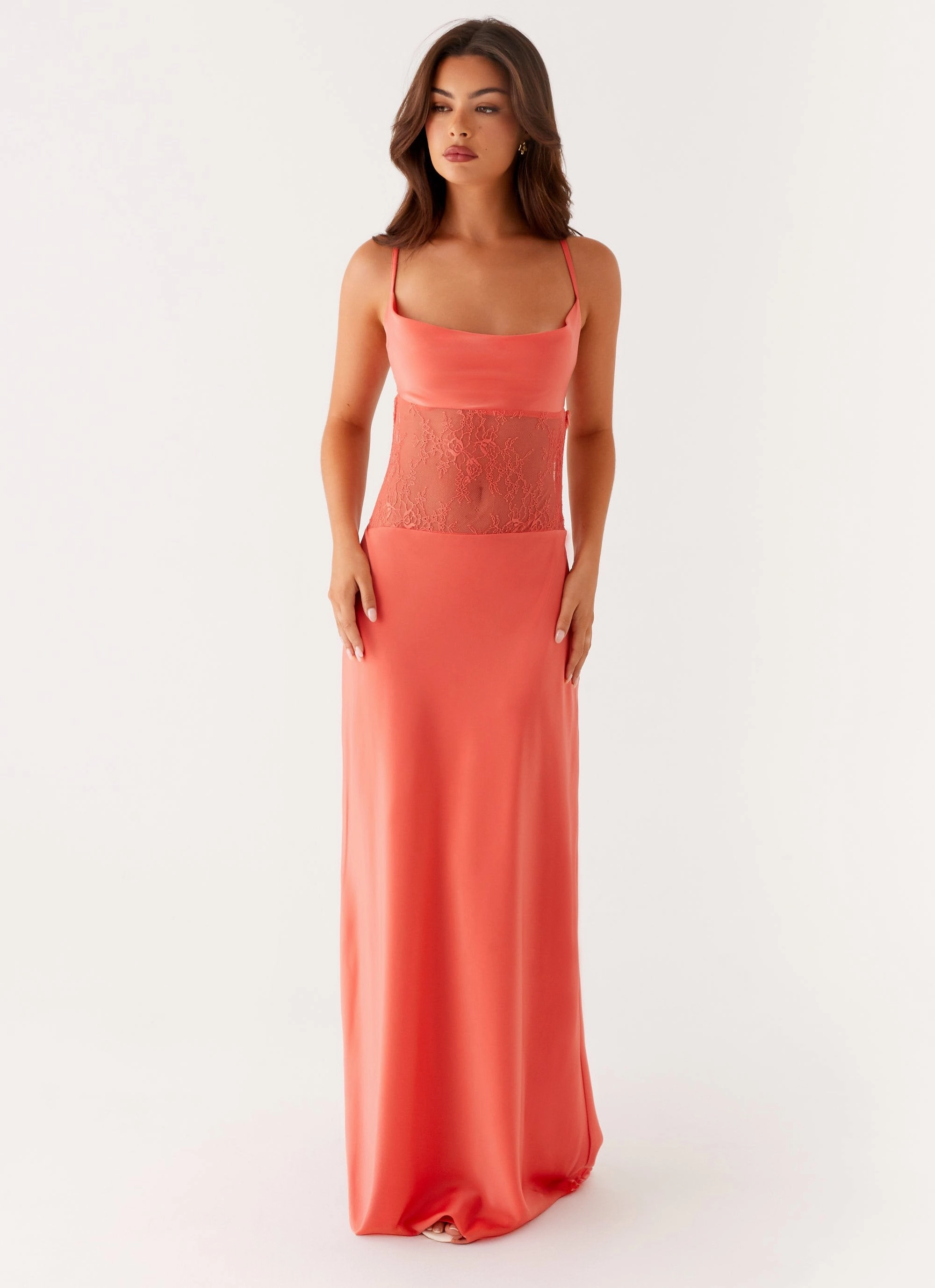 Cozy Layers Soft Movement Shae Maxi Dress - Tangerine