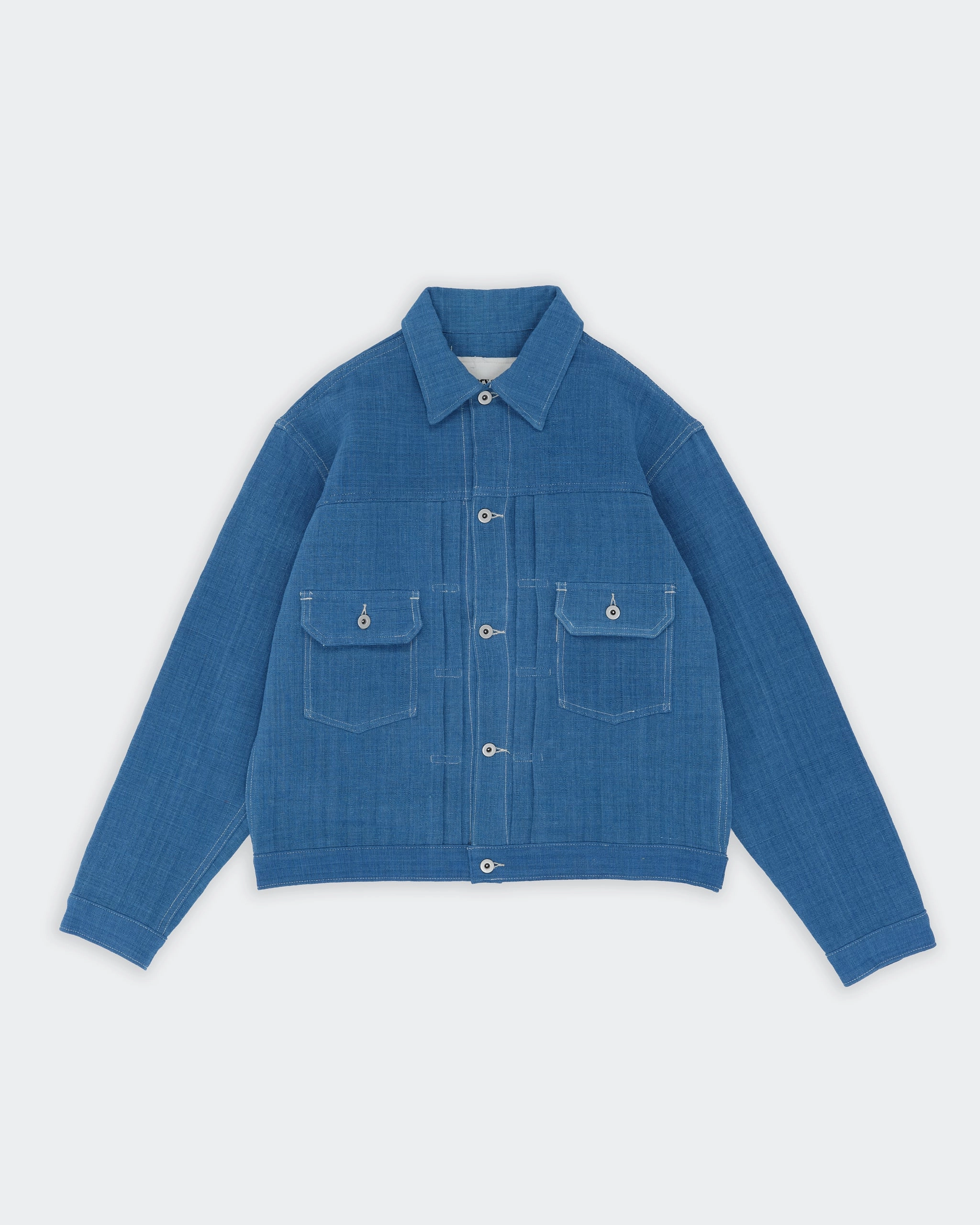 Perfect Style Wear Tuesday Jacket - Indigo Handloom