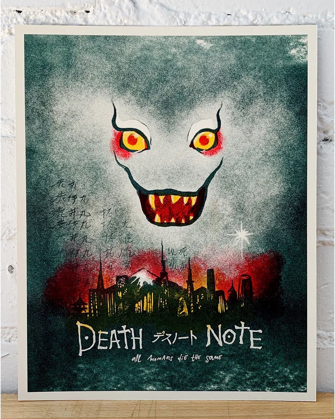 Brighton Ballard - "Shinigami Eyes" print