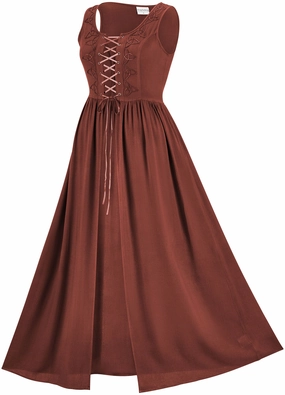 All-Day Fit Brigid Maxi Overdress Limited Edition Harvest Auburn