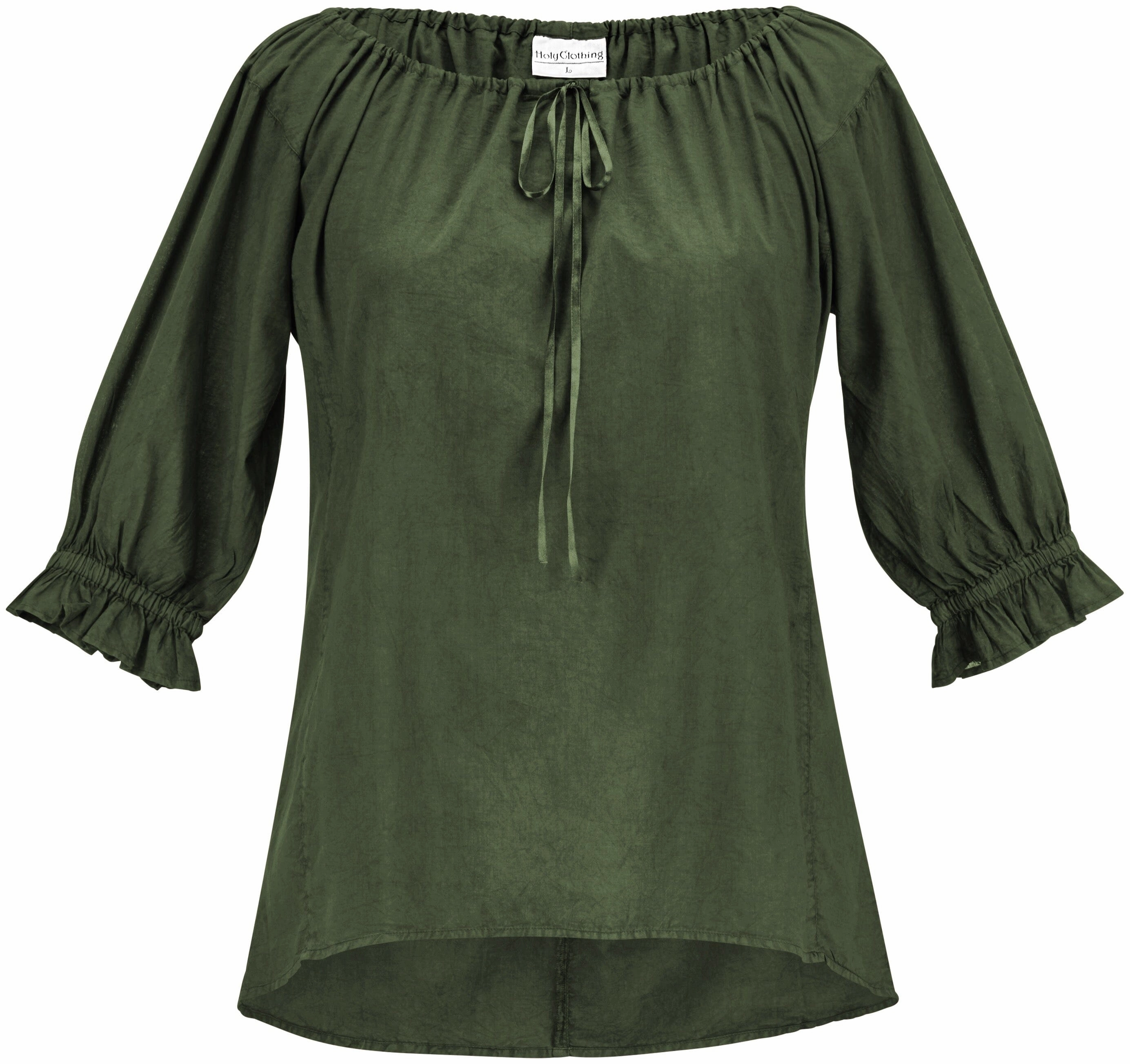 Brigid Tunic Limited Edition Moss Green AntiStaticTreatment