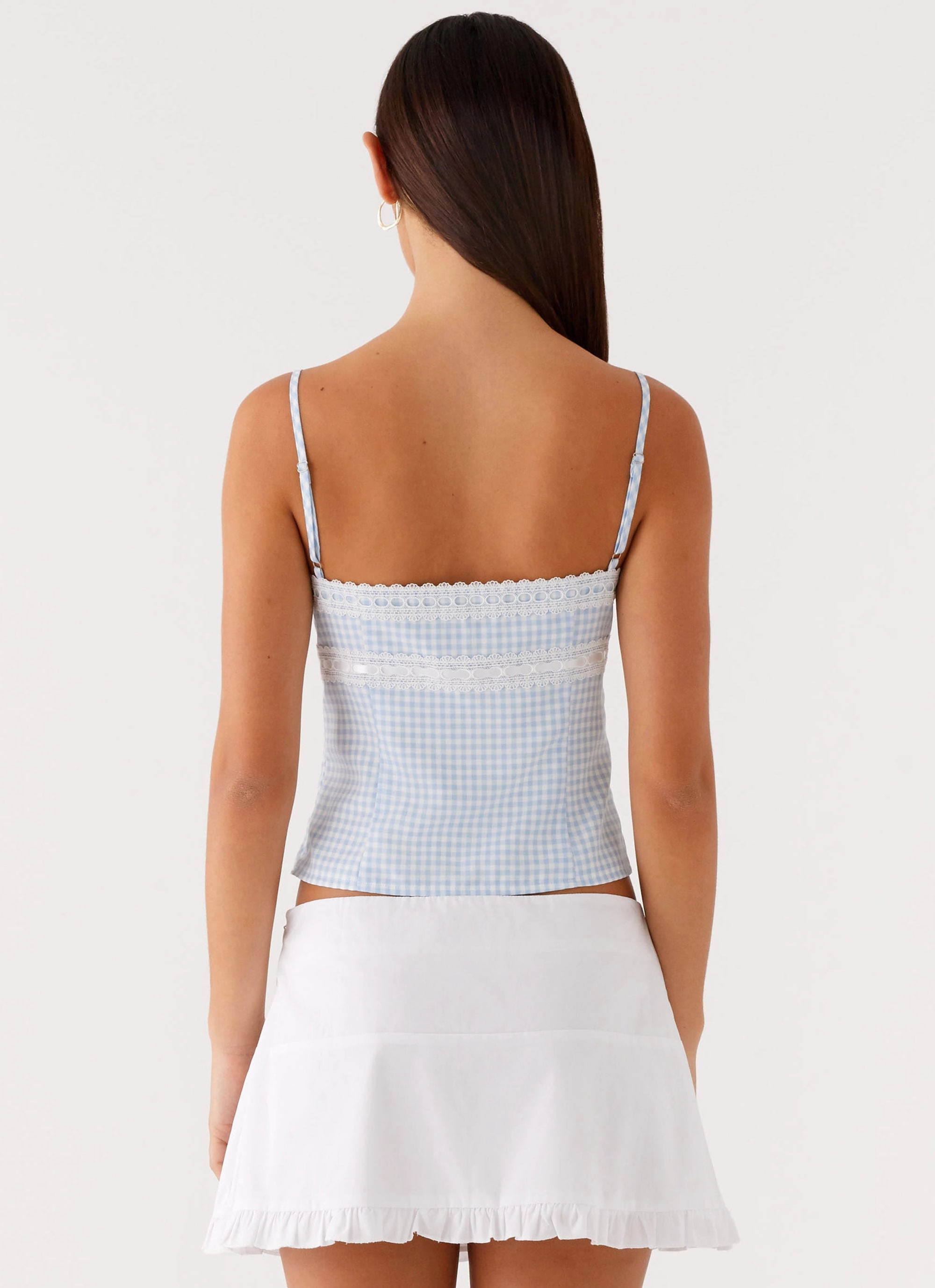 Trendy Mood Detail Focus Bristol Mini Skirt - White