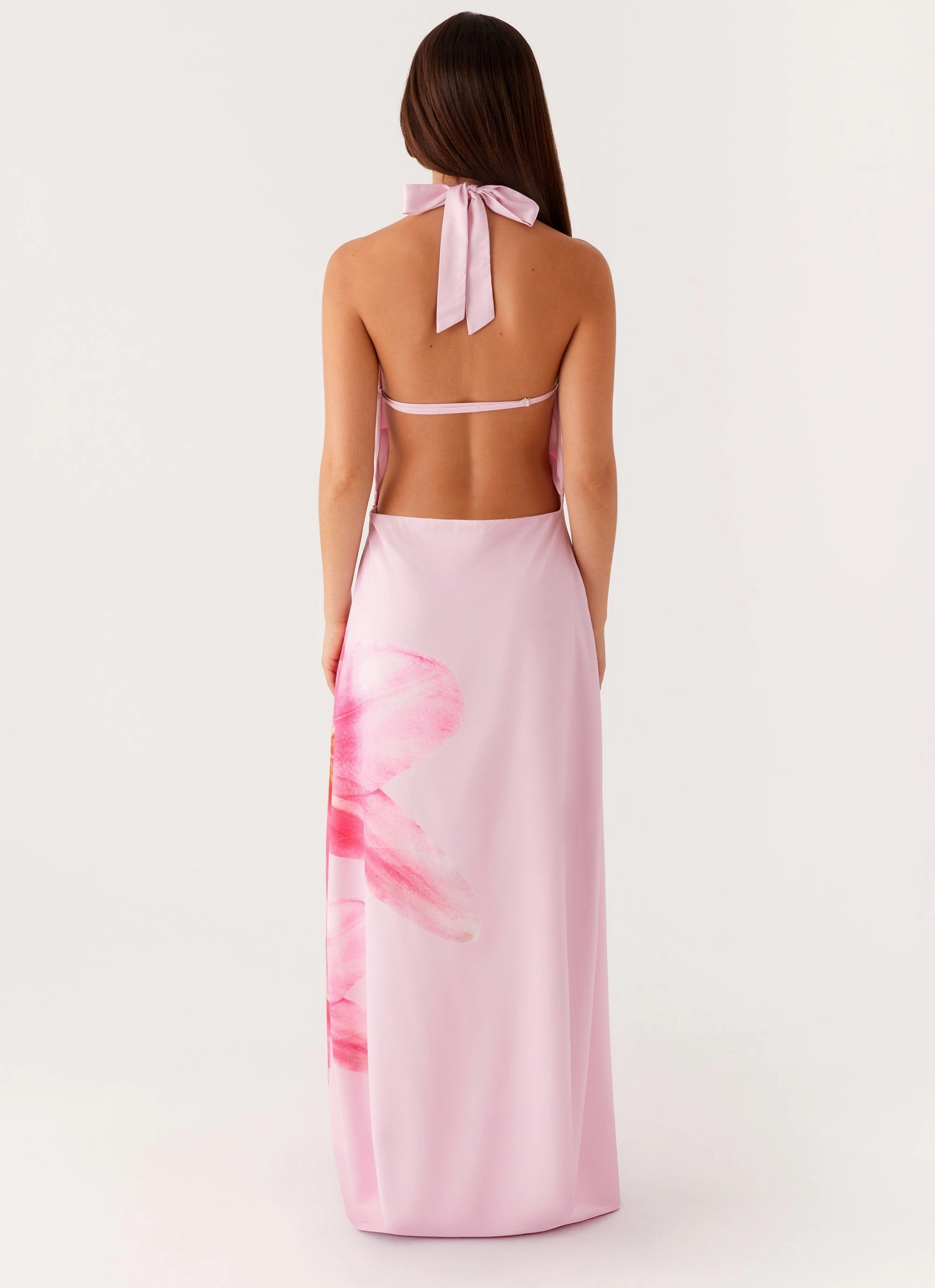 Soft Vibes Perfect Wear Bryony Cowl Maxi Dress - Pink