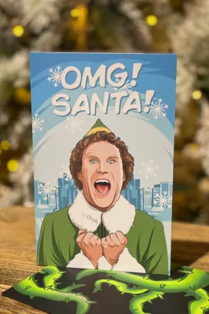 Buddy the Elf Christmas Card