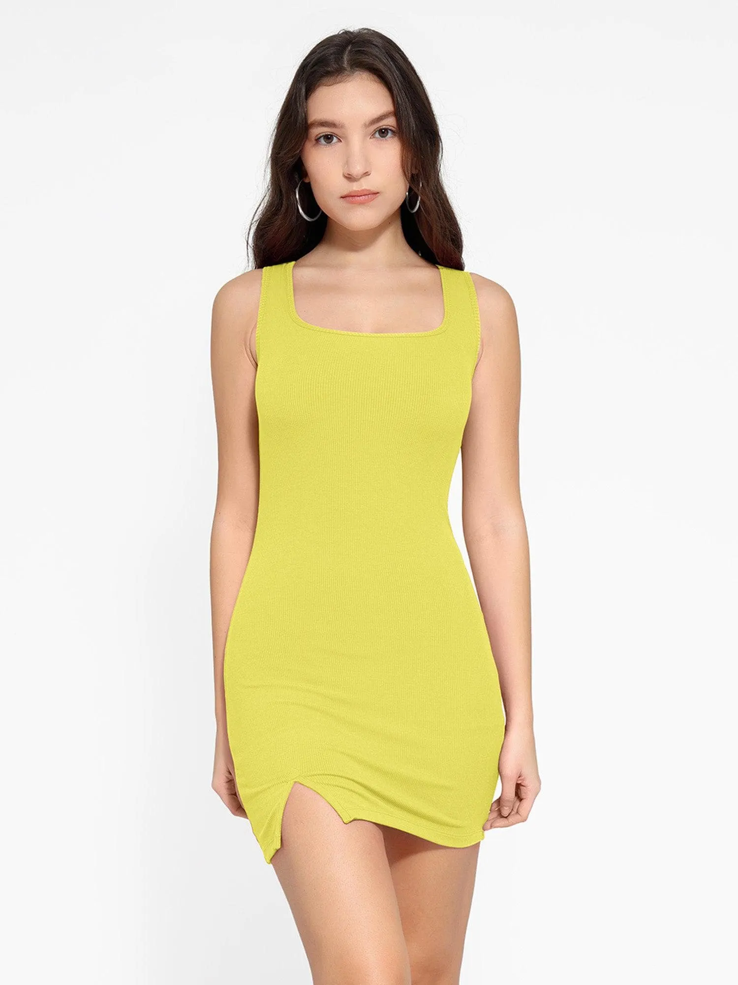 Active Tee Shapewear Modal Sculpting Mini Tank Dress