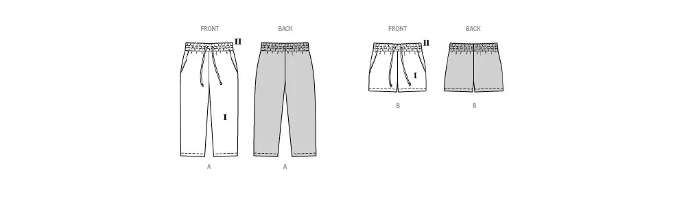 Burda Style Pattern 9228 Children's Pants