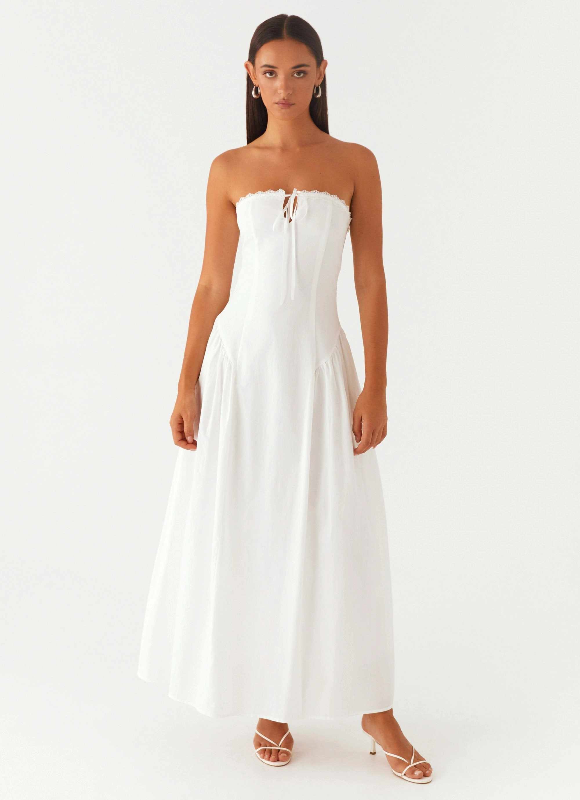 Burleigh Maxi Dress - Ivory Comfortable Design Wear