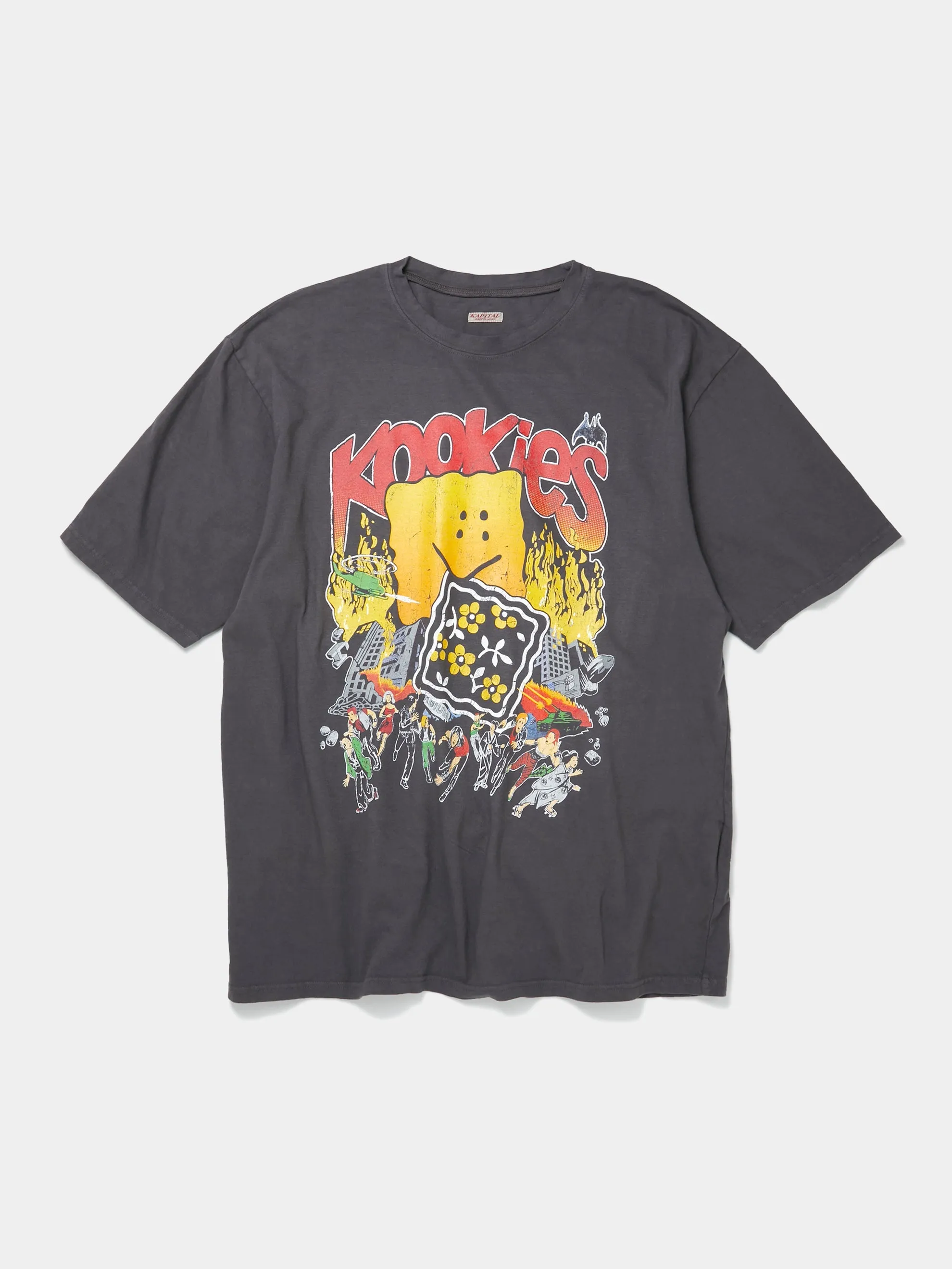 Buster Jersey Crewneck Tee (Ink Black)