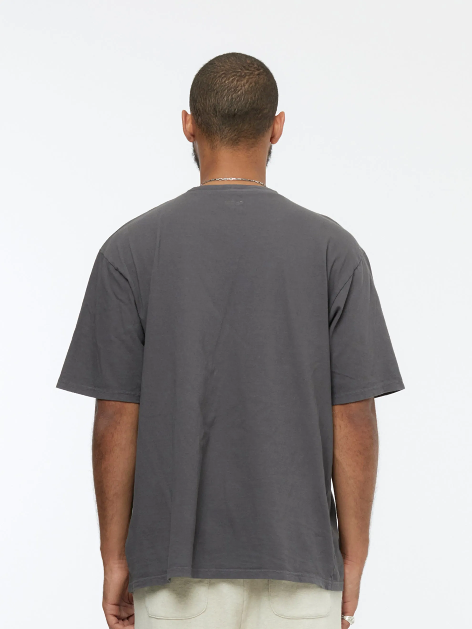 Buster Jersey Crewneck Tee (Ink Black)