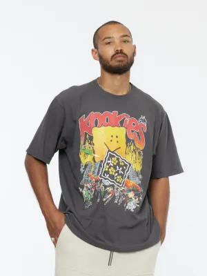 Buster Jersey Crewneck Tee (Ink Black)