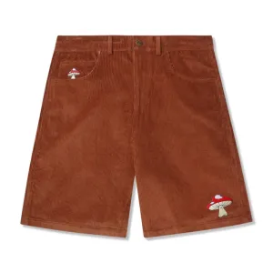 Butter Goods x Smurf Mushroom Corduroy Shorts Rust