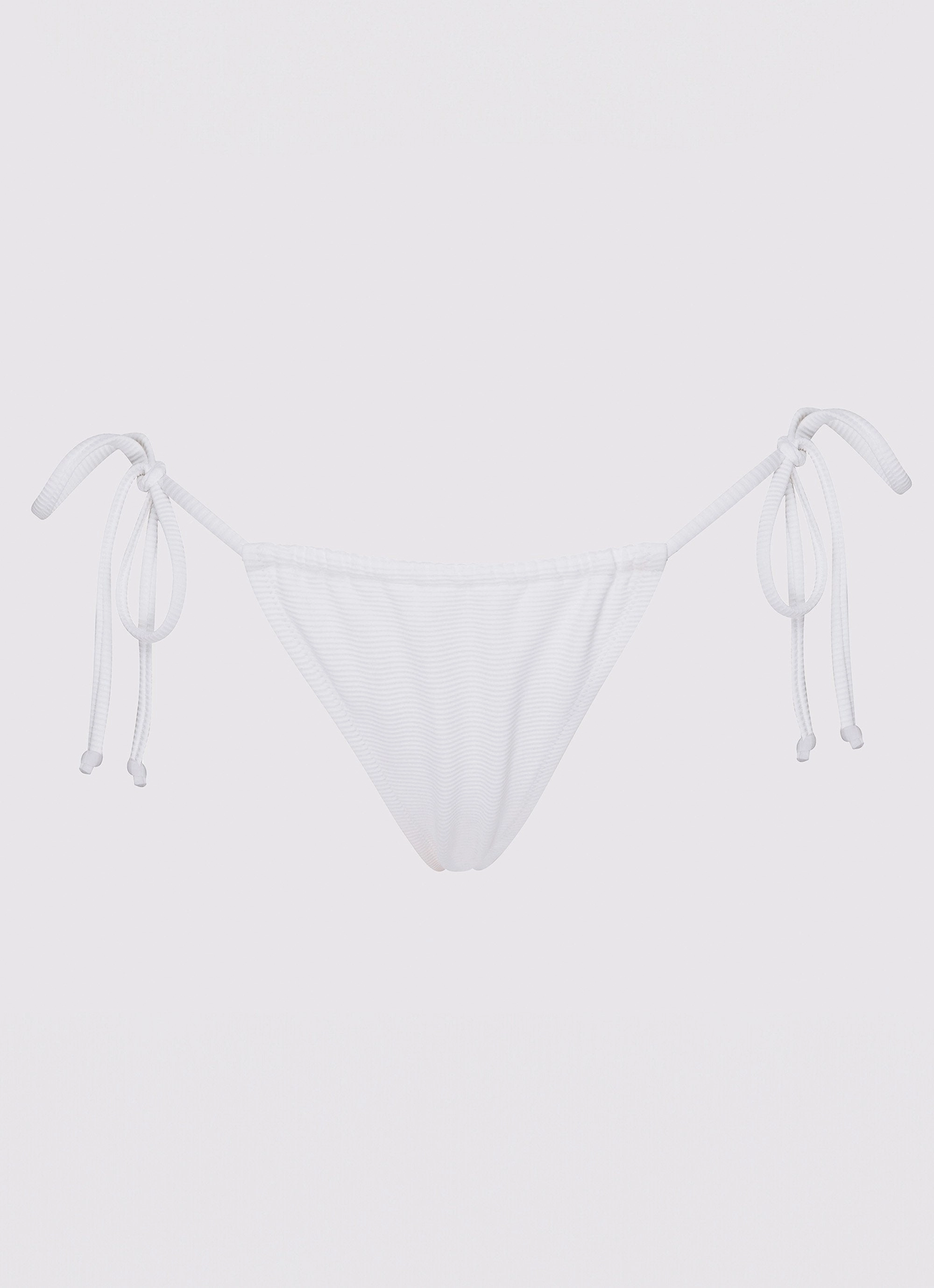 Outdoor Adventure Eco-friendly Calista Bikini Bottoms - White