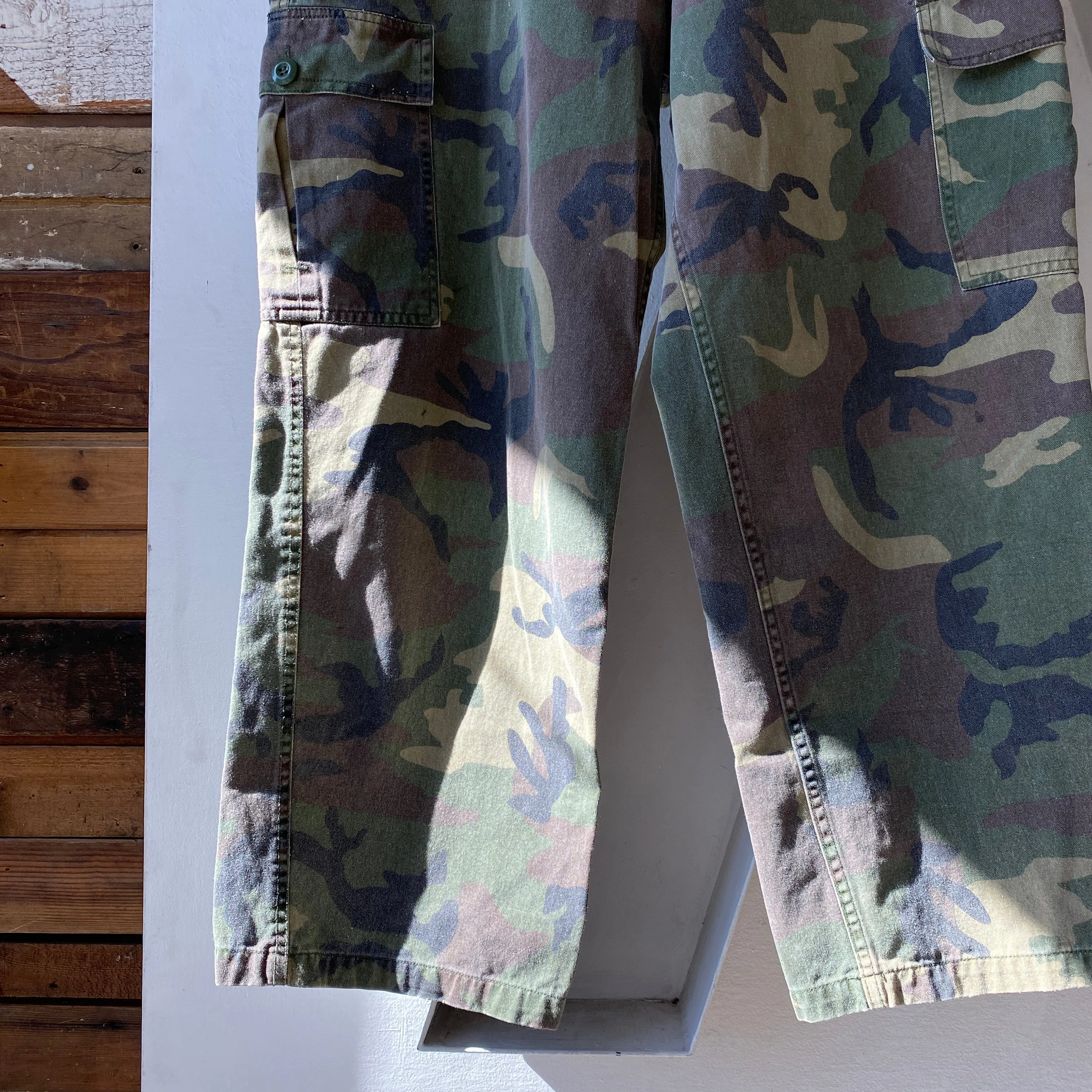 Camo Cargo Pants - 35” x 26.5”