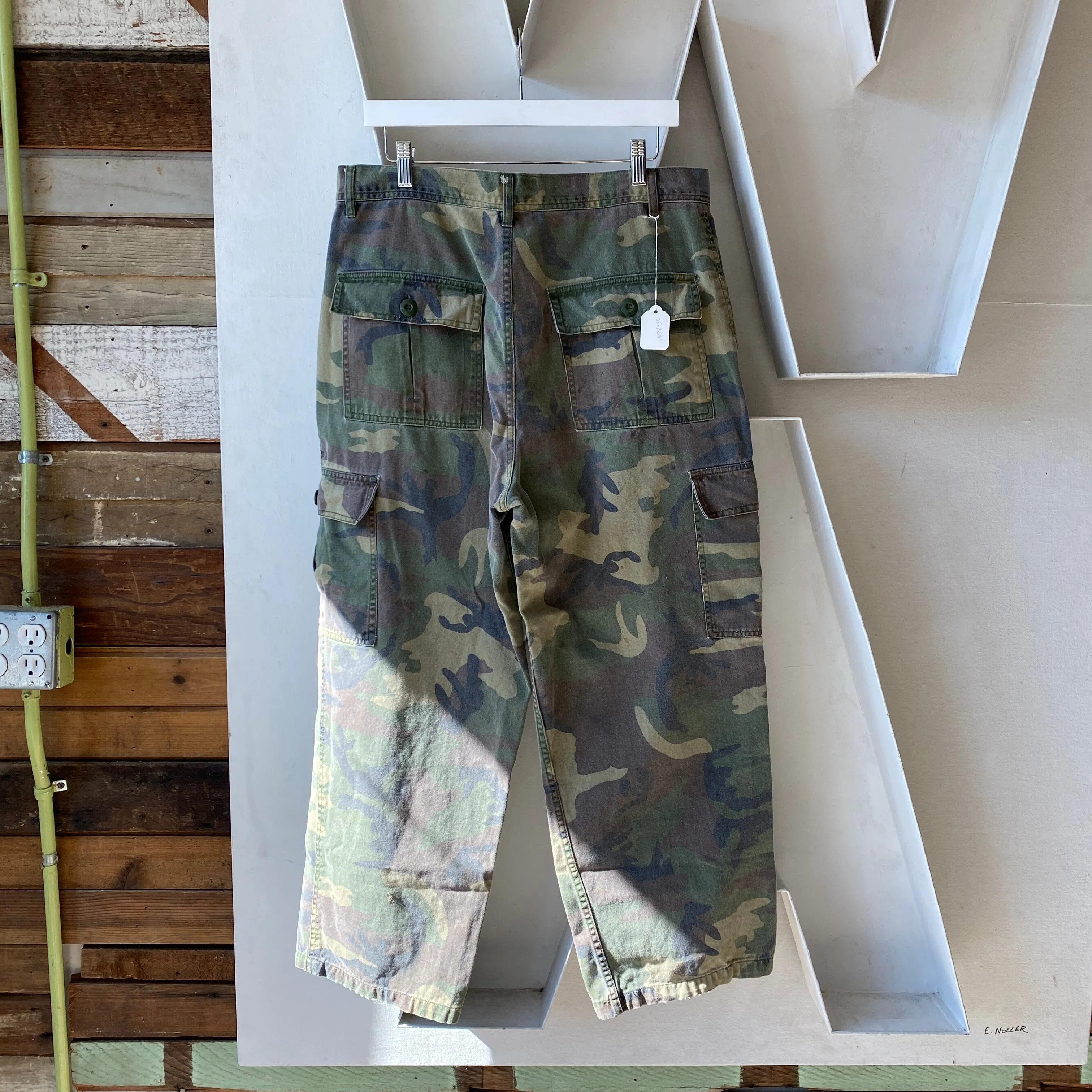 Camo Cargo Pants - 35” x 26.5”