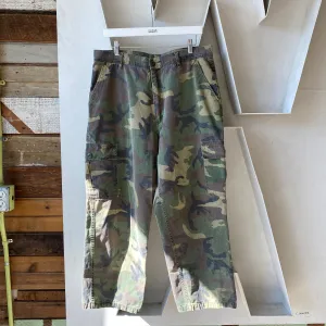 Camo Cargo Pants - 35” x 26.5”