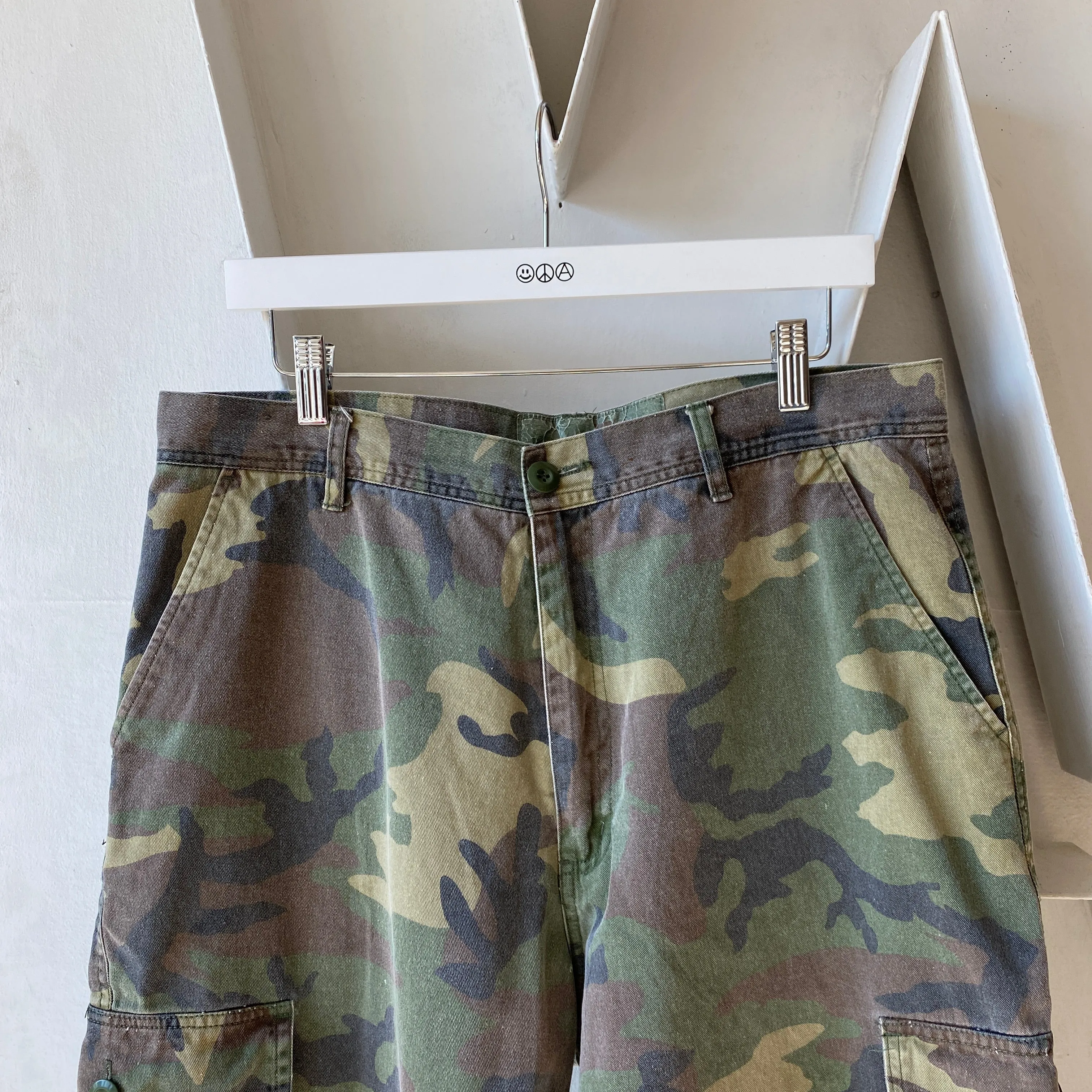 Camo Cargo Pants - 35” x 26.5”