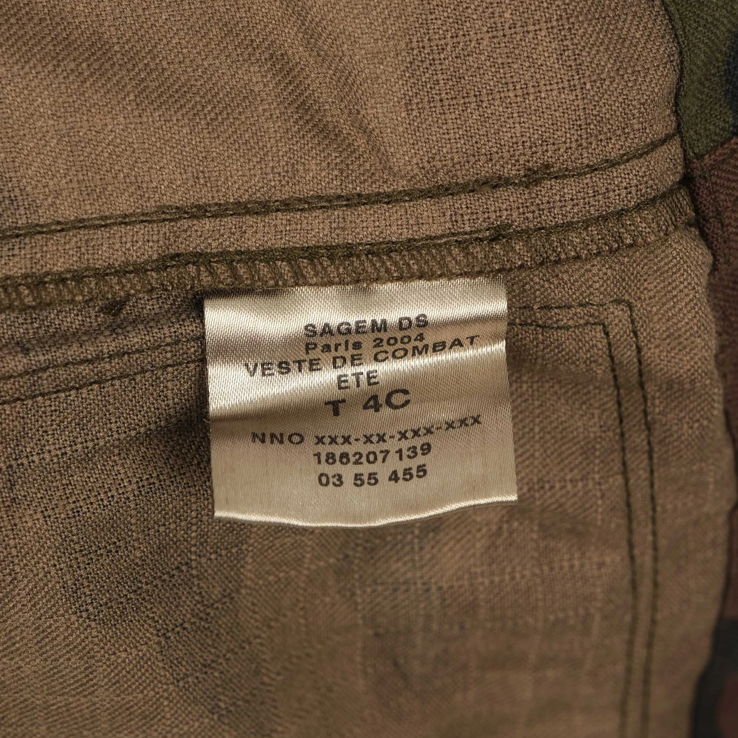 CAMO FRENCH TACTICAL JACKET