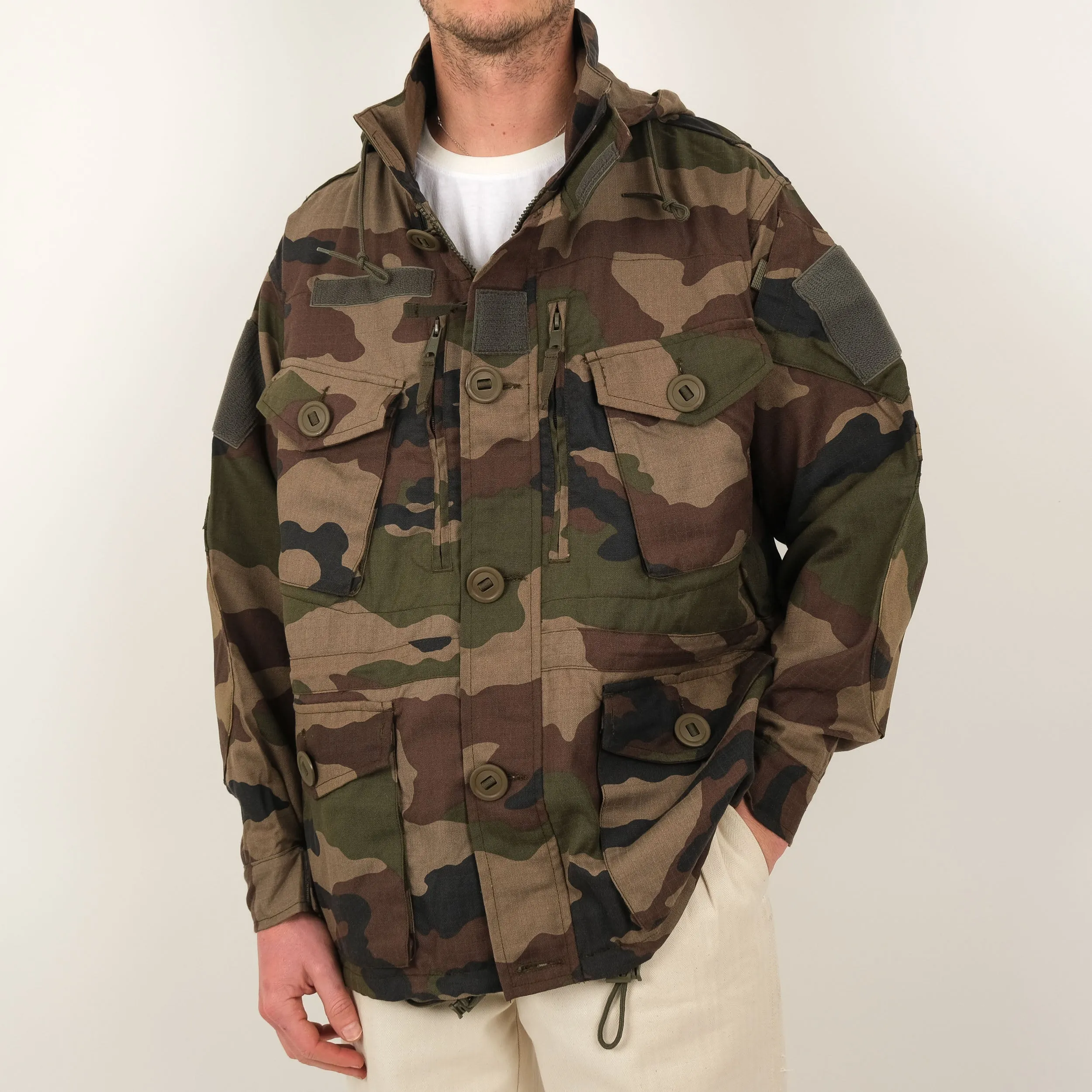 CAMO FRENCH TACTICAL JACKET